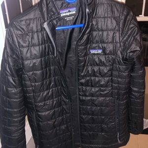 Black waterproof jacket